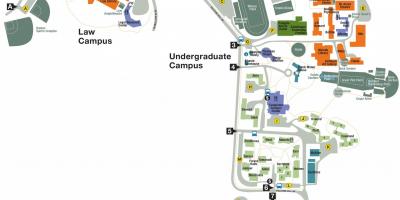Карта коледжу Льюїса і Кларка